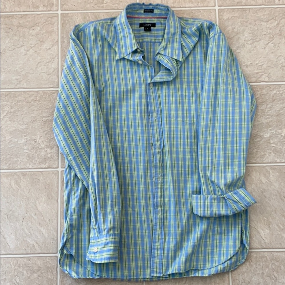 J. Crew Pastel Button Down